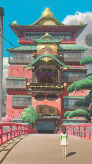 Chihiro Of Spirited Away Movie Iphone Wallpaper