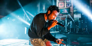 Childish Gambino Live Performance Wallpaper