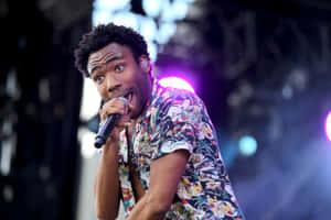 Childish Gambino Performing Live Wallpaper