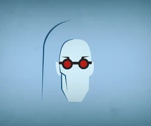 Chilling Gaze Of Mr. Freeze Wallpaper