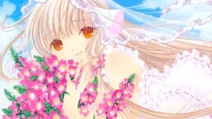 Chobits Charming Chi Wallpaper