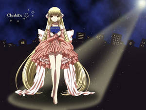 Chobits Chi Spotlight Art Wallpaper