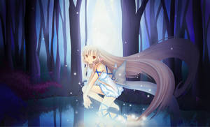 Chobits Persocom Chi Dream Wallpaper