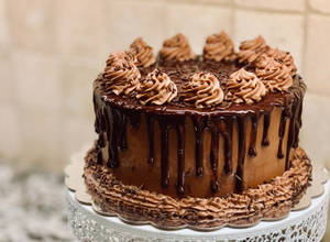 Choco Butter Creme Cake Wallpaper