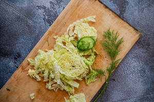 Chopped Cabbage Wallpaper