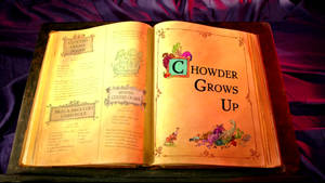 Chowder Cartoon Story Book Wallpaper