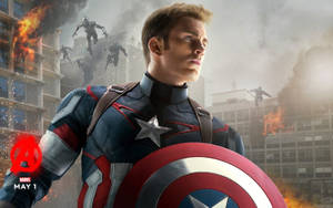 Chris Evans Captain America Wallpaper