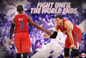 Chris Paul Clippers With Blake Griffin Wallpaper