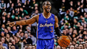 Chris Paul Dribbling Pointers Wallpaper