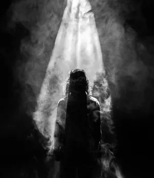 Christ In Shadow Jesus Phone Wallpaper