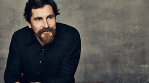 Christian Bale Classic Photo Wallpaper