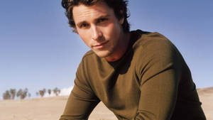 Christian Bale Desert Shot Wallpaper