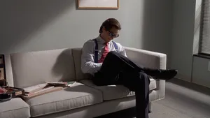 Christian Bale In American Psycho Wallpaper
