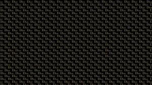 Christian Dior Logo Pattern Wallpaper