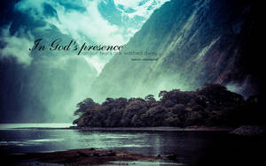 Christian In God's Presence Wallpaper