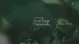 Christian Macbook - The Perfect Combination Of Faith And Technology. Wallpaper