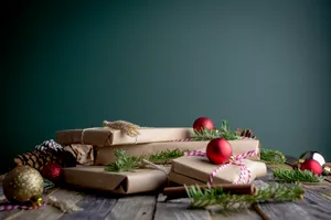 Christmas Presents Photography Wallpaper
