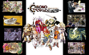 Chrono Trigger 1995 Game Digital Cover Wallpaper