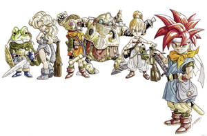 Chrono Trigger Anime Characters Portrait Wallpaper