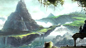Chrono Trigger Floating Fantasy Kingdom Wallpaper