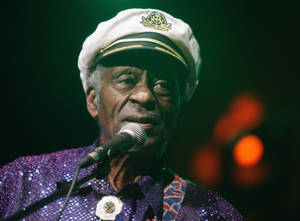 Chuck Berry Captain Hat Wallpaper