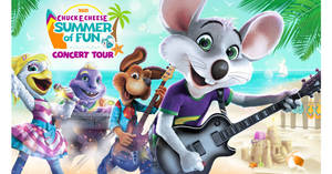 Chuck E Cheese Concert Tour Poster Wallpaper