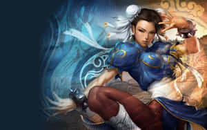 Chun Li Street Fighter Artwork Wallpaper