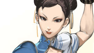 Chun Li Street Fighter Portrait Wallpaper