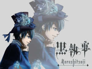Ciel Phantomhive Smirking Confidently In A Stylish Outfit Wallpaper