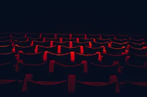 Cinema Seatsin Dark Theater Wallpaper