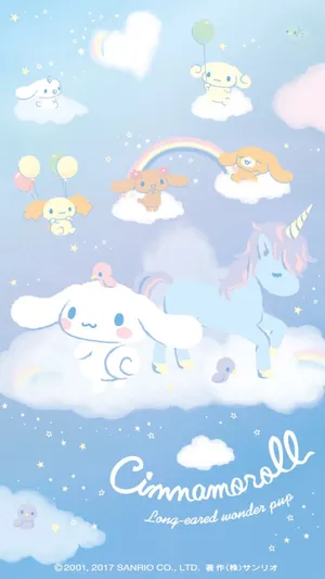 Cinnamoroll And Friends Sanrio Wallpaper