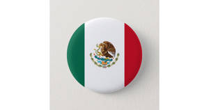 Circular Mexico Flag Wallpaper