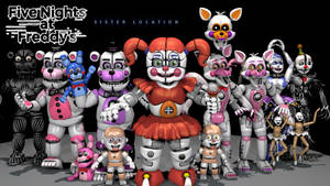 Circus Baby Fnaf Sister Location Wallpaper