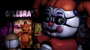 Circus Baby Mascot Wallpaper