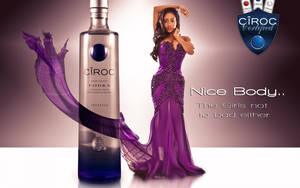 Ciroc French Vodka Advertisement Graphic Design Wallpaper