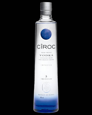 Ciroc Snap Frost French Vodka Bottle Wallpaper