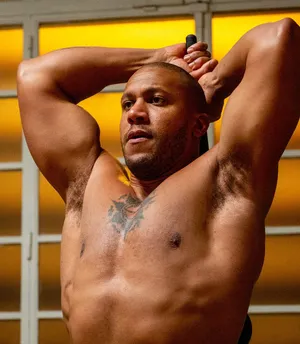 Ciryl Gane Muscle Flex Wallpaper