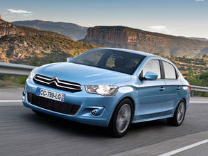 Citroen Blue C-elysee Wallpaper