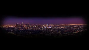 City Lights Youtube Banner Wallpaper