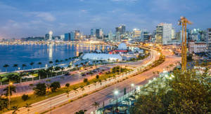 City Of Luanda Angola Wallpaper