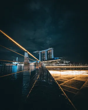 City Road Bridge Night Wallpaper