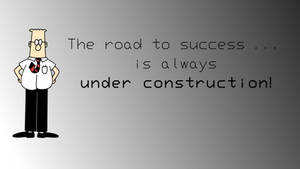 Civil Engineering Under Construction Quote Wallpaper