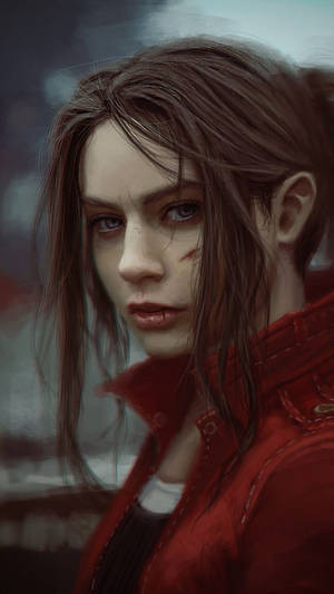 Claire Redfield Scar Resident Evil 2 Remake Wallpaper