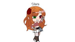 Clara Afton Gacha Character Design Wallpaper