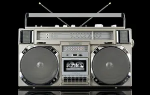'classic Boombox - An Iconic Symbol Of Music And Culture' Wallpaper