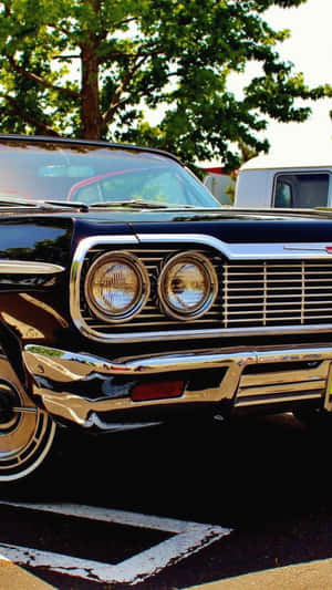 Classic Chevrolet Impala Car Iphone Wallpaper