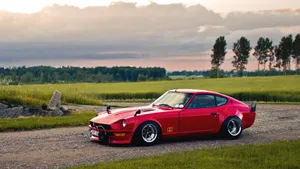 Classic Datsun In Pristine Condition Wallpaper