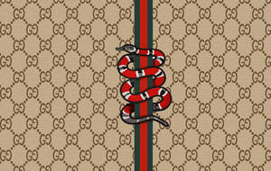 Classic Gucci 4k Snake Wallpaper