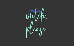 Classic Halloween Witch Aesthetic Wallpaper