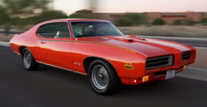 Classic Muscle - 1969 Pontiac Gto Wallpaper